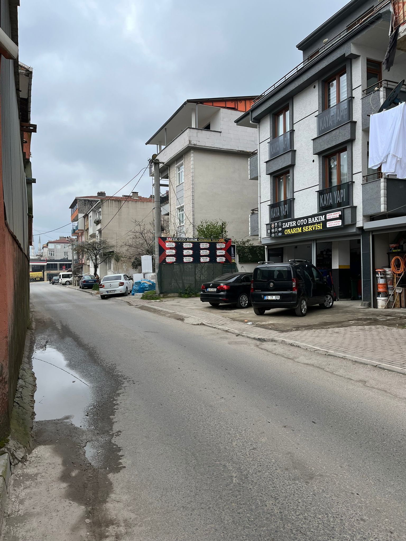 Zafer Oto lokasyon görünümü