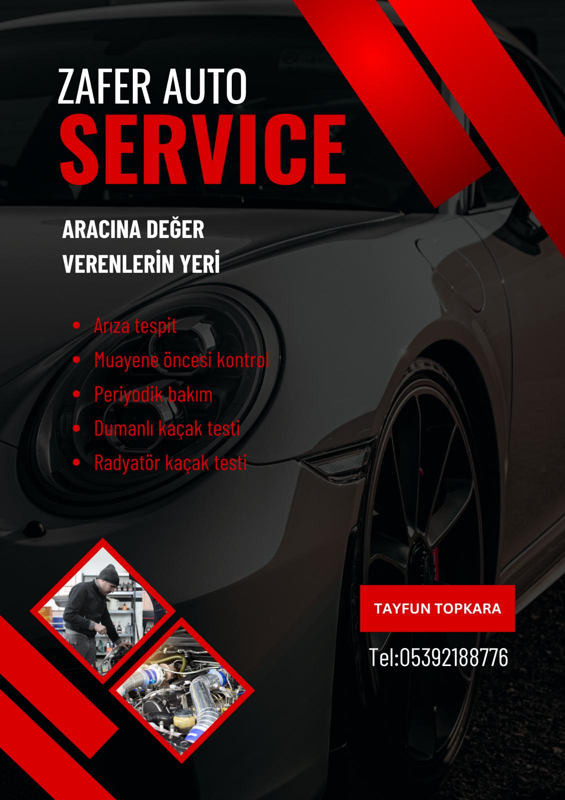 Zafer Oto afiş görseli